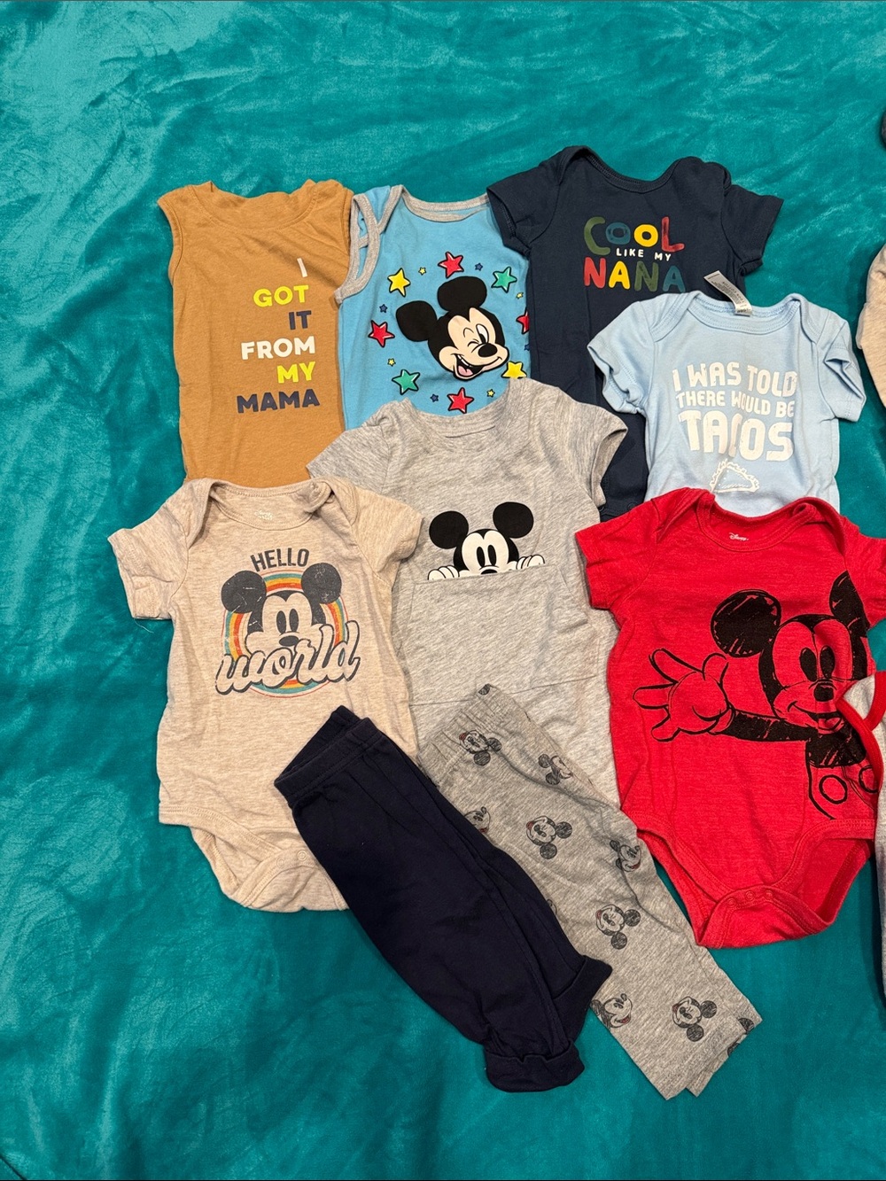 Mostly Disney Bundle (13 pieces)  Size 3-6 Month - Picture 2 of 3